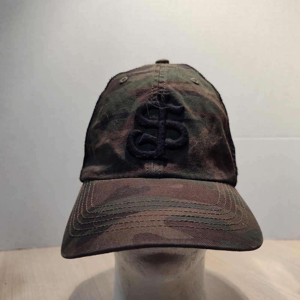 '47 Brand San Jose Giants Hat Mens Stretch Fit Camo MiLB Baseball Cap